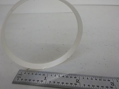 OPTICAL CONVEX CONCAVE LENS [chips on edge] OPTICS AS IS BIN#P2-H-04