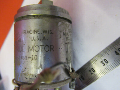 SERVO MOTOR SYNCHRO 115V 400Hz AIRCRAFT PART OSTER 15-5153-10 AS PIC &8z-a-37