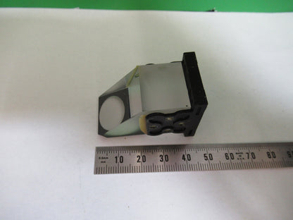 LEICA GERMANY GLASS PRISM HEAD OPTICS MICROSCOPE PART AS PICTURED 80-B-39