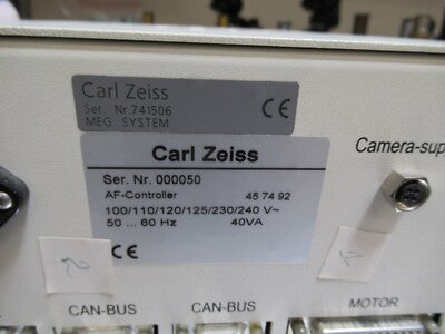 ZEISS GERMANY AF CONTROLLER 457492 POWER SUPPLY MICROSCOPE PART AS PICTURED TC-4
