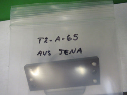AUS JENA GERMANY MIRROR ASSEMBLY OPTICS MICROSCOPE PART AS PICTURED T2-A-65