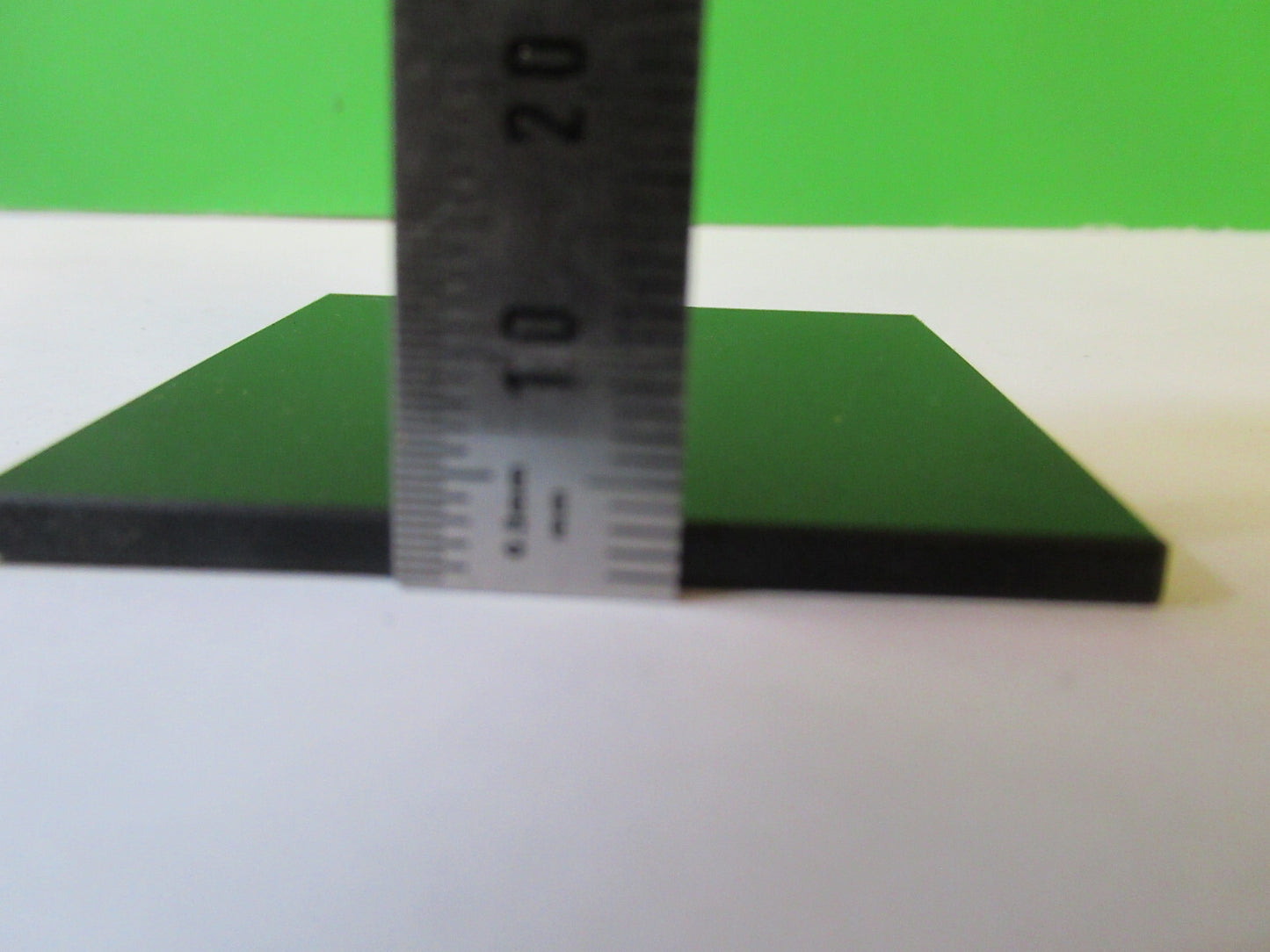 Optical Square Opaque Glass Blank or very dark Optics