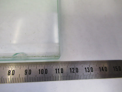 AO AMERICAN OPTICS GLASS STAGE [chips] STEREO MICROSCOPE PART S PICTURED X4-A-12