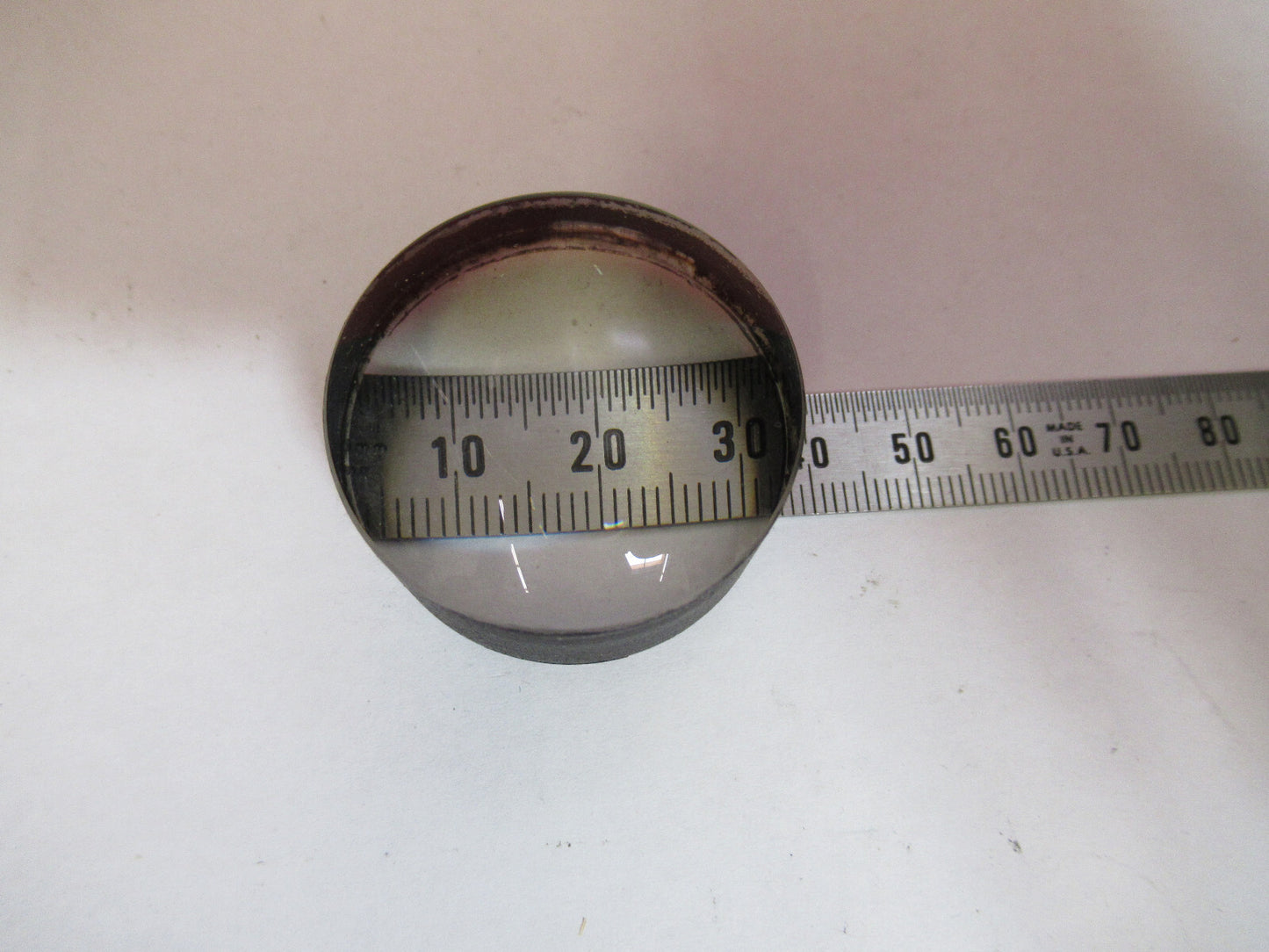 OPTICAL ZEISS CX-CC LENS THICK OPTICS AS PICTURED S4-B-70