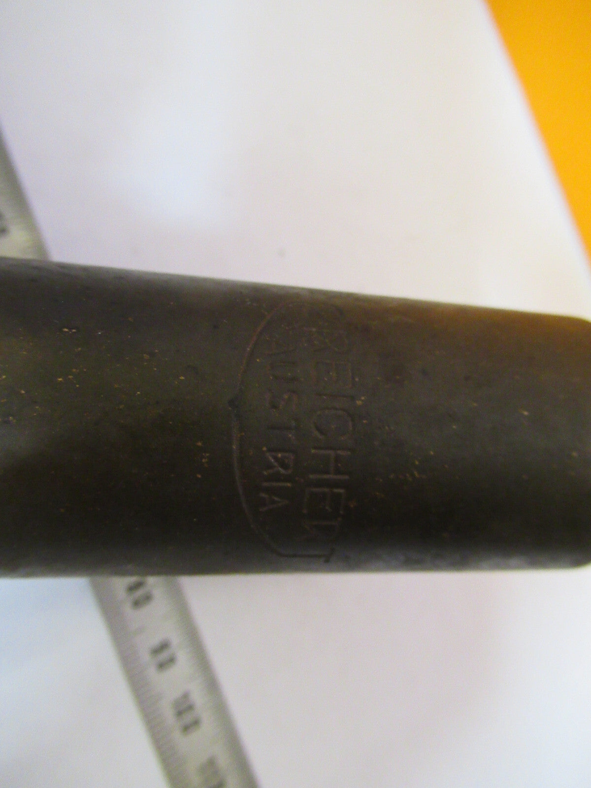 Antique Reichert Austria tubus brass Microscope Part