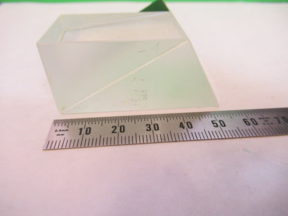 ZEISS GERMANY GLASS PRISM SPLITTER OPTICS MICROSCOPE PART AS PICTURED S7-A-52