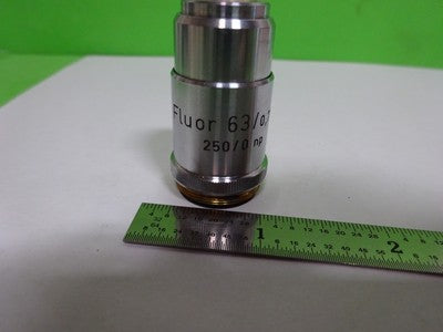 Microscope Part Objective Reichert Austria Fluor 63X Optics