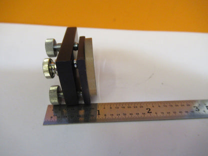 OLYMPUS JAPAN MOUNTED MIRROR CONCAVE OPTICS MICROSCOPE PART AS PICTURED &A5-A-03