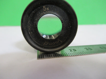 Antique Busch Germany Eyepiece 5X Optics Microscope Part