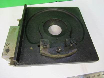 Antique Ernst Leitz Xy Stage Table Microscope Part