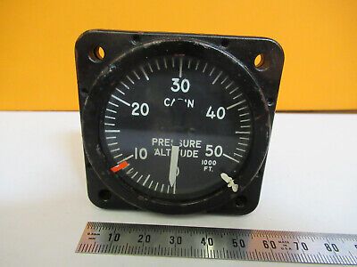 INDICATOR AIR CABIN PRESSURE AEROSONIC AF-200A NSN AIRCRAFT PART AS PIC &P4-A-28
