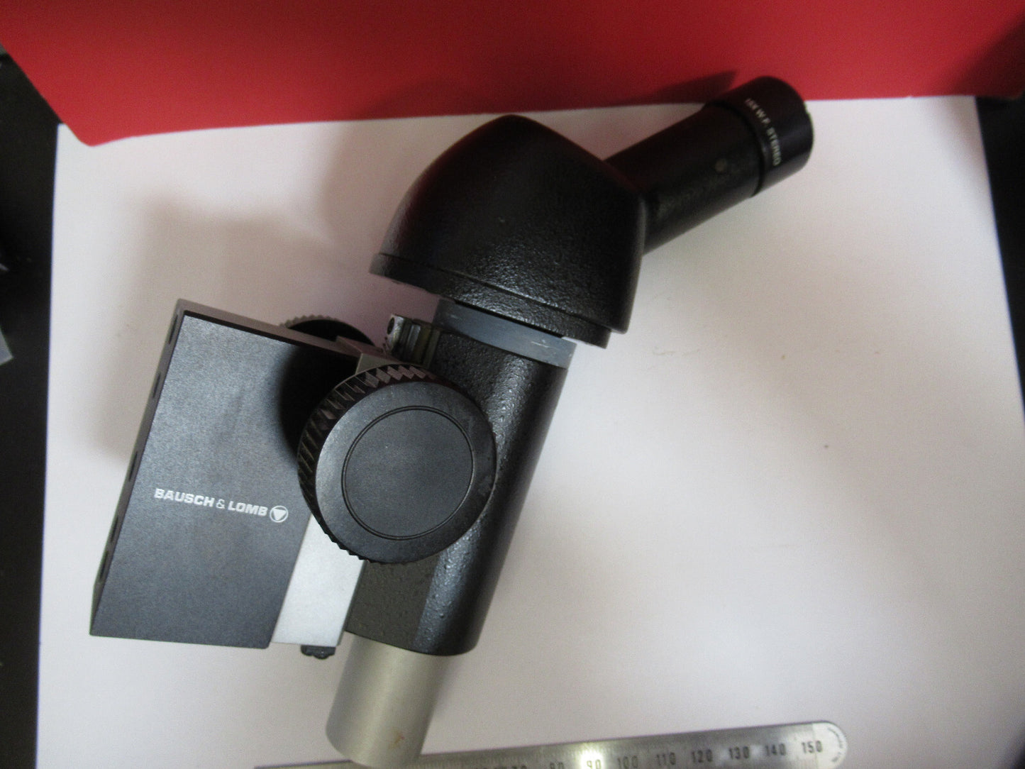 BAUSCH LOMB TUBUS EYEPIECE STAGE MICROSCOPE PART AS PICTURED  S3-B-65