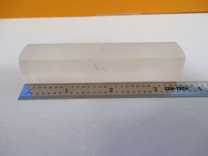 Optical Long Bi Convex Bar Glass Lens Rare Laser Optics