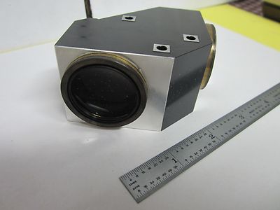 Optical Microscope Ernst Leitz Brass Mounted Lenses Assembly Optics
