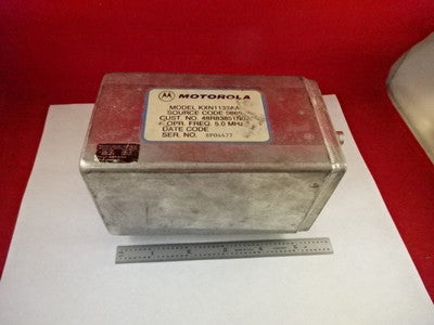 MOTOROLA FREQUENCY QUARTZ PRECISION OSCILLATOR 5 MHz AS PICTURED &7C-A-04