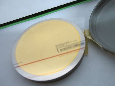 Optical Thick Steel Gold Plated Mirror [scratched] Laser Optics