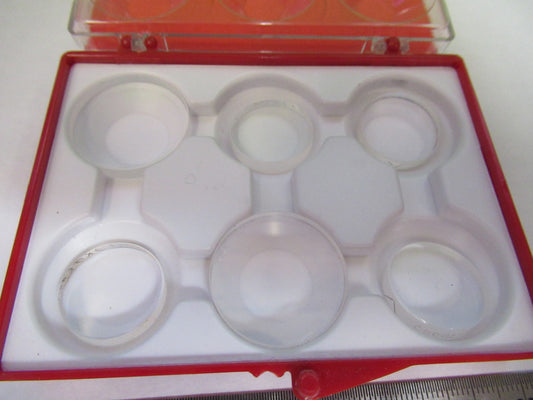 OPTICAL LENS LOT CALCIUM FLUORIDE CaF2 INFRARED OPTICS AS PICTURED T7-FD-98