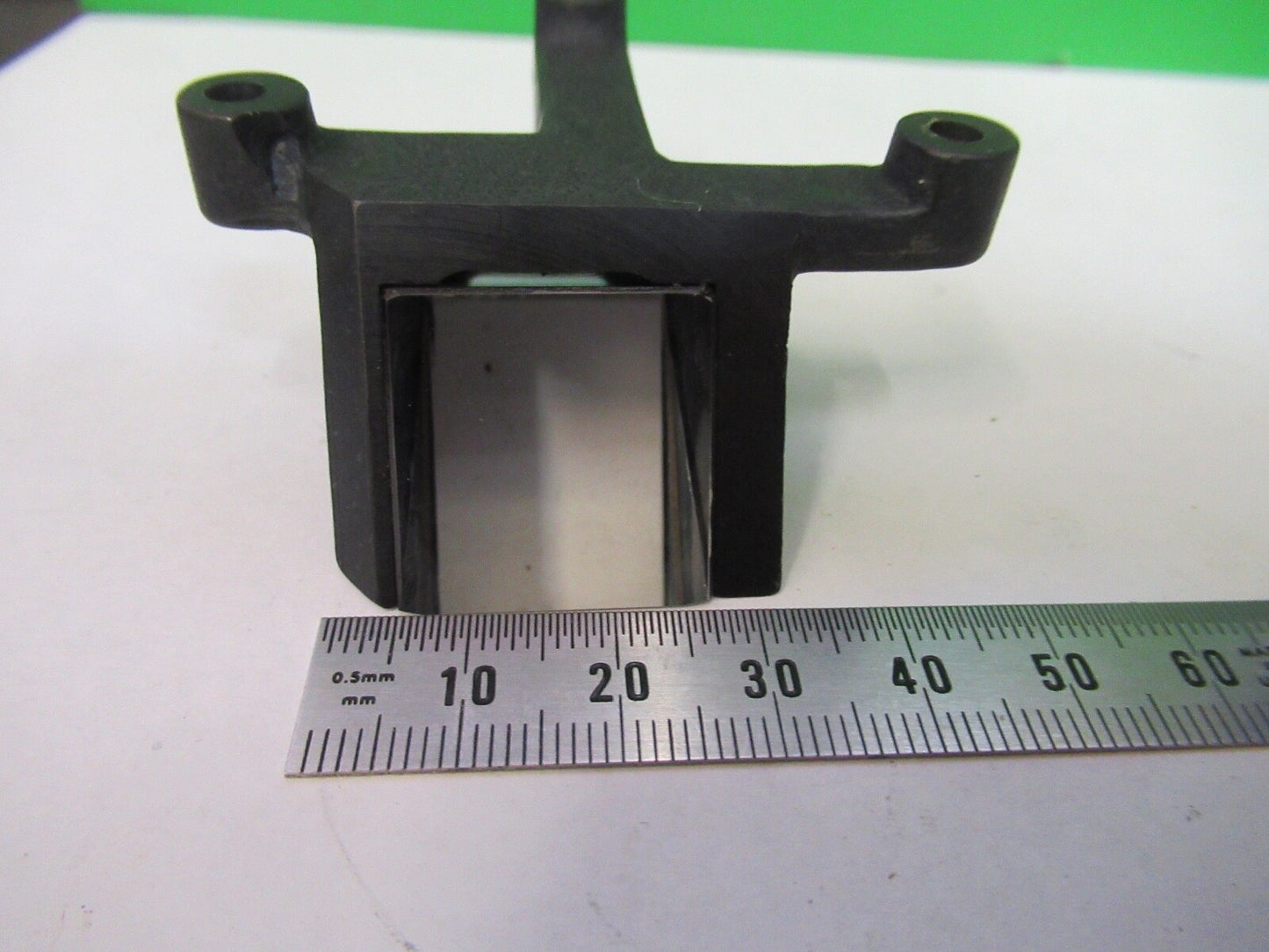 ANTIQUE BAUSCH LOMB HEAD GLASS PRISM OPTICS MICROSCOPE PART AS PICTURED G5-A-60