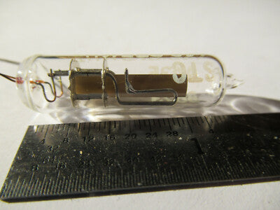 Antique Quartz Radio Crystal Morion Glass Holder Frequency Control
