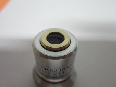 MICROSCOPE OBJECTIVE BAUSCH LOMB 10X OPTICS BIN#B3-D-04