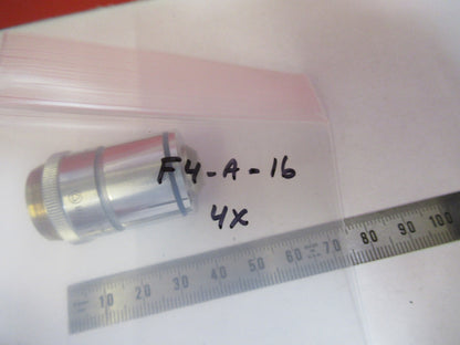 Industrial Bausch & Lomb 4X Lens Objective Microscope
