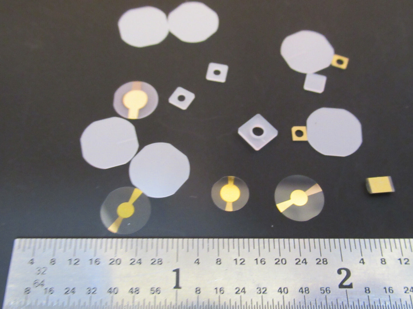 LOT ASSORTED PIEZO QUARTZ PIEZOELECTRIC BLANKS ULTRASONIC SENSOR &FT-1-B-04
