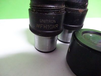 FOR PARTS MICROSCOPE OCULAR EYEPIECES OPTICS AS IS BIN#Y2-20