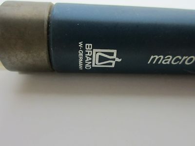 BRAND GERMANY VINTAGE GRADUATED PIPETTE MILLI LITER sku#54