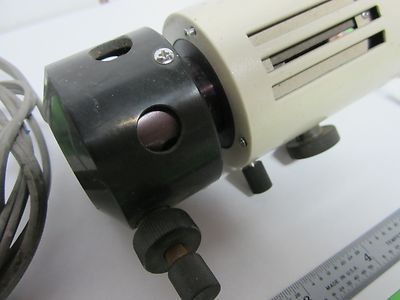 MICROSCOPE PART OLYMPUS JAPAN ILLUMINATOR HOUSING OPTICS AS IS  BIN#P6-05