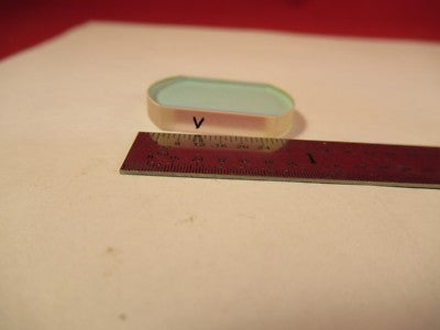 Optical Mil Spec Coated Racetrack PlanO Lens Pro Optics