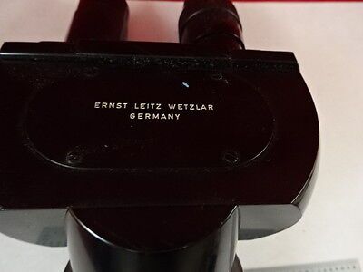 LEITZ GERMANY HEAD ORTHOLUX OPTICS MICROSCOPE PART AS PICTURED &S3-A-05