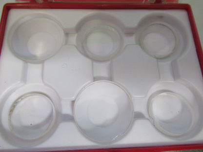 OPTICAL LENS LOT CALCIUM FLUORIDE CaF2 INFRARED OPTICS AS PICTURED T7-FD-98