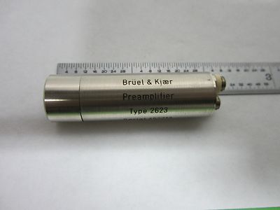BRUEL KJAER PREAMPLIFIER 2623 MICROPHONE ACOUSTICS SENSOR #J7-82