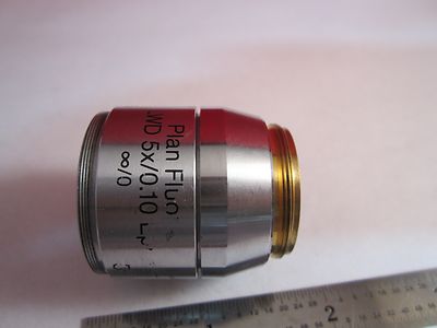 MIKROSKOP-OBJEKTIV REICHERT FLUOR 5X POLYCON EPI INFINITY OPTICS BIN#11-DT-G