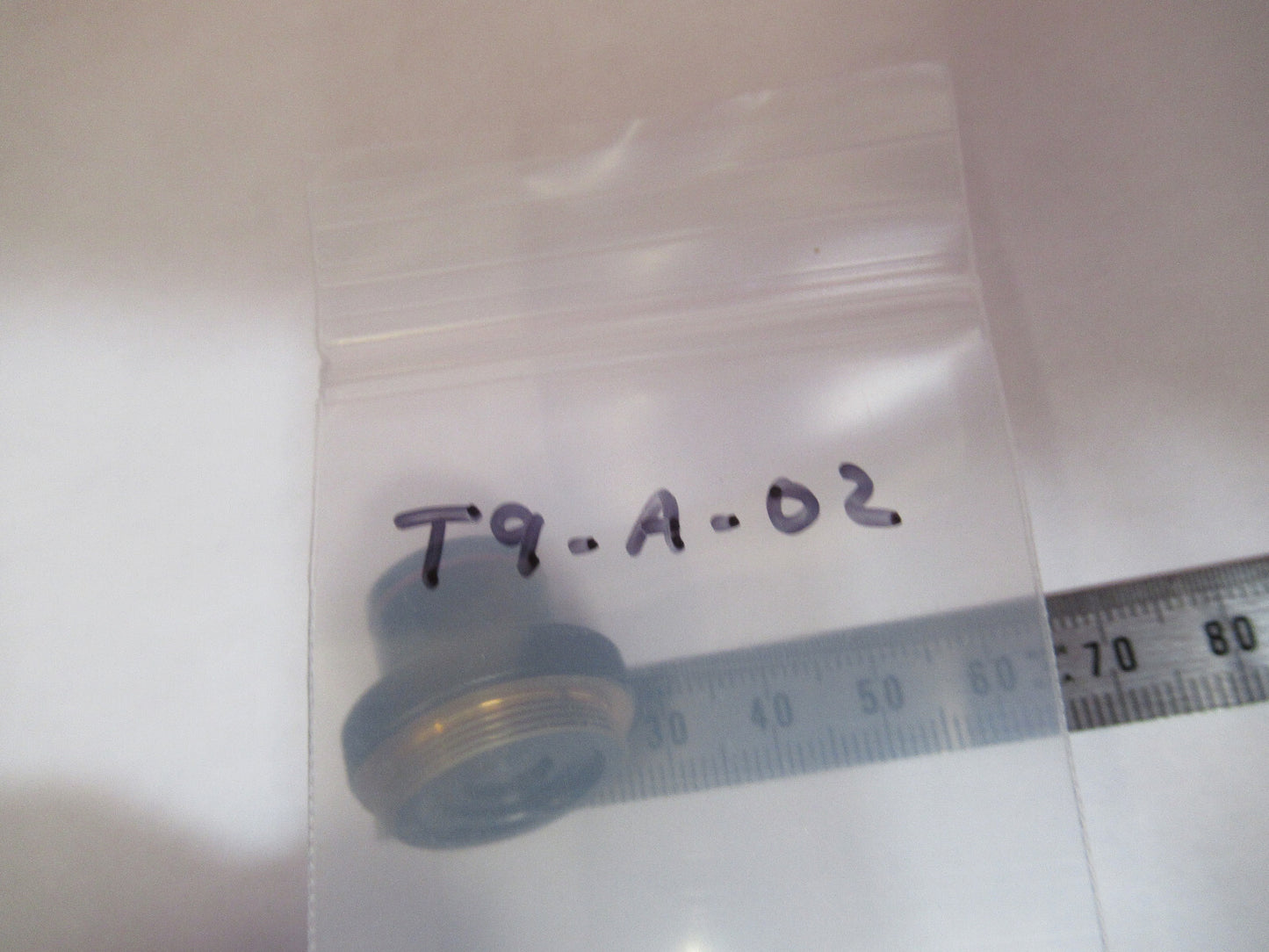 OLYMPUS JAPAN 4X LENS OBJECTIVE MICROSCOPE PART AS PICTURED T9-A-02