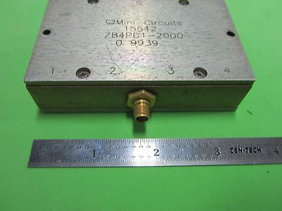 MINI CIRCUITS POWER SPLITTER ZB4PCI-2000 FREQUENZ HF-MIKROWELLEN BIN#50