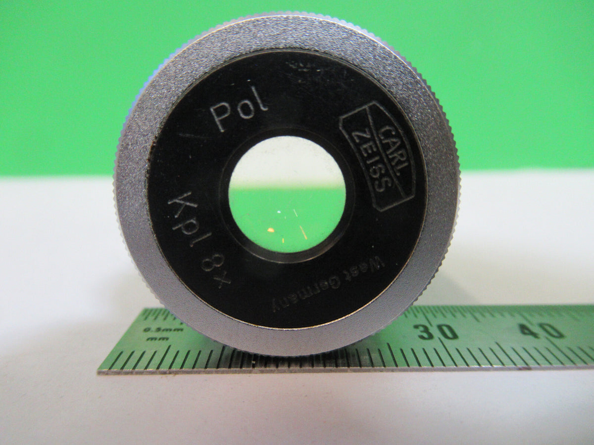 Microscope Part Carl Zeiss AG Eyepiece Ocular Kpl 8X Pol Lens