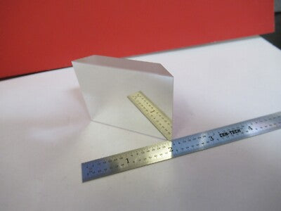 FOR PARTS OPTICAL FLAT MIRROR THICK GLASS scratches OPTICS AS PICTURED #Q1-A-44