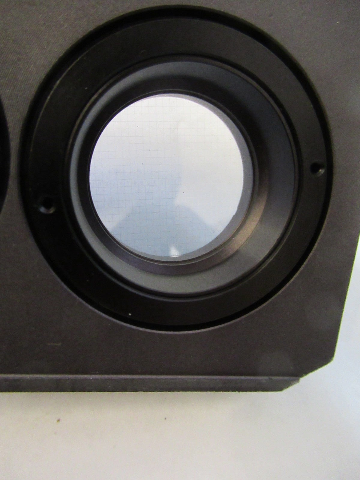 AUS JENA GERMANY HUGE SLIDE RETICLE GRID MICROSCOPE PART AS PICTURED T2-A-37