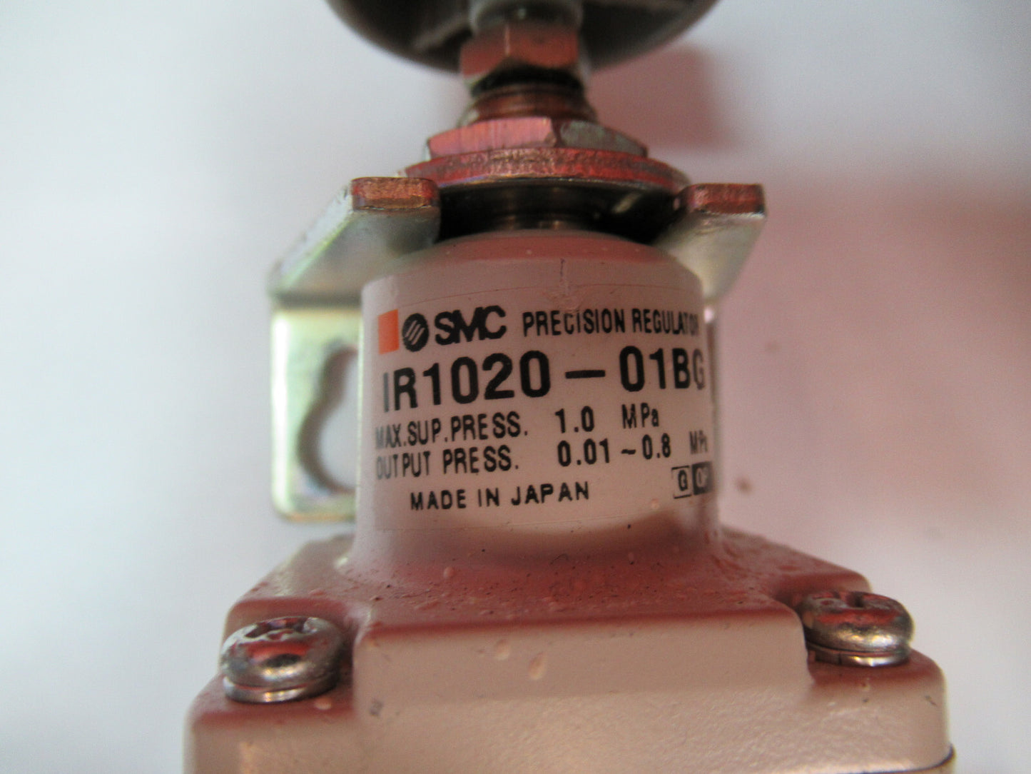SMC JAPAN PNEUMATICS MANOMETER IR1020-01BG AS REMOVED  AS PICTURED  T7-A-15