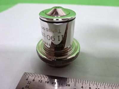 MIKROSKOPTEIL OBJEKTIV CARL ZEISS DEUTSCHLAND APO 90X [schmutzig] OPTIK WIE BESEHEN #AE-24