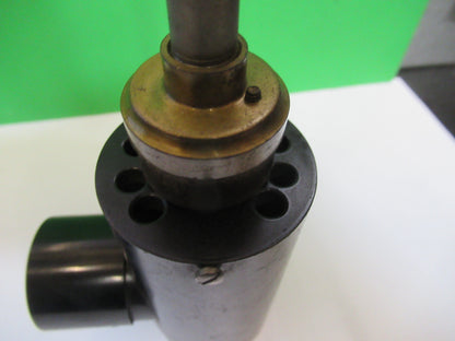 Antique Brass Lamp Housing Unknown Collimator Scope Part
