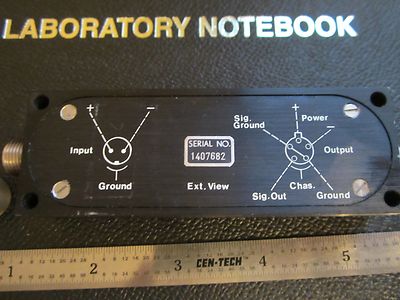 BRUEL KJAER 2634 DIFFERENTIAL AMPLIFIER ACCELEROMETER NICE #T4-SH-04