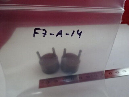 LOT 2 EA VINTAGE QUARTZ CRYSTAL VALPEY FISHER VP3 FREQUENCY CONTROL #F7-A-14