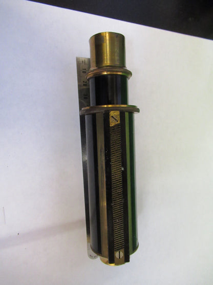 ANTIQUE BAUSCH LOMB TUBUS BRASS MICROSCOPE PART AS PICTURED S1-B-03