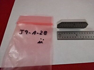 TRUNCATED RECTANGULAR MIRROR OPTICAL OPTICS AS PICTURED &J9-A-28