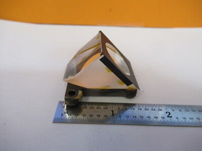 Olympus Japan Glass Prism Head Microscope Optics Part