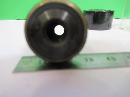 NIKON JAPAN OBJECTIVE  4X LENS OPTICS MICROSCOPE PART AS PICTURED &G2-A-101
