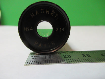 Antique Nachet Paris 13 Eyepiece Ocular Lens Microscope Part