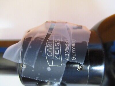 CARL ZEISS BERTRAND MONOCULAR TUBUS HEAD POL MICROSCOPE PART AS PIC &H8-C-01